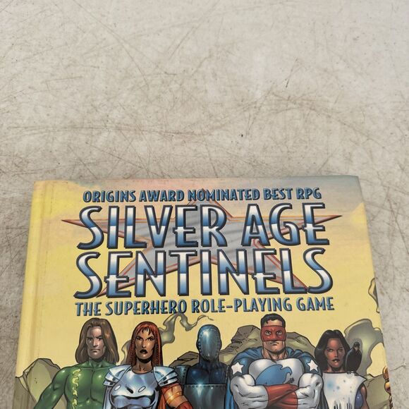 Silver Age Sentinels Hardcover - Superhero RPG - Core Rulebook - Picture 2 of 6